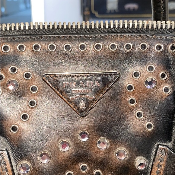 Prada Vintage crystal top handle bag - Picture 2 of 9